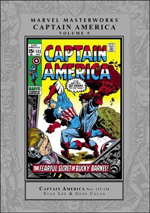 Marvel Masterworks: Captain America issue 5 Silver Dust Jacket