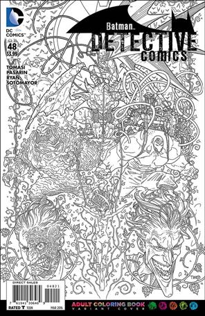Detective Comics (2011) issue 48-B Timothy Green II Adult Coloring Book Cover