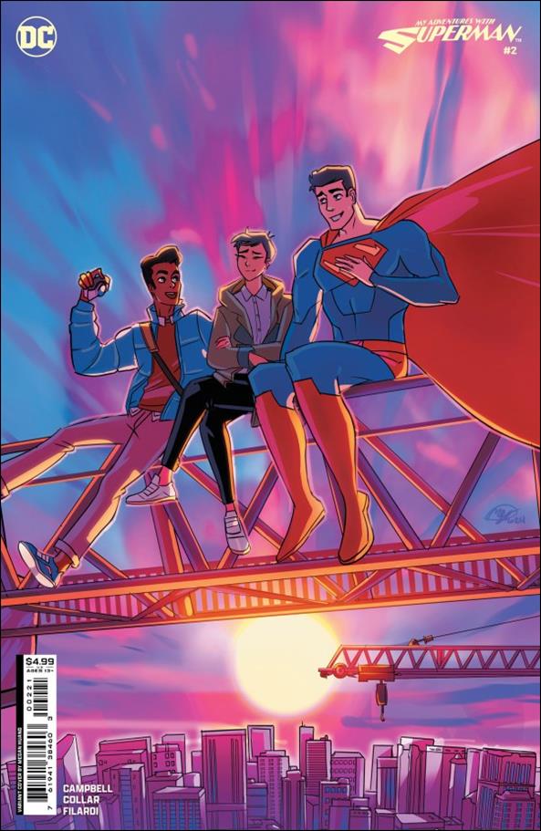 My Adventures with Superman issue 2-B Megan Huang Cardstock Cover