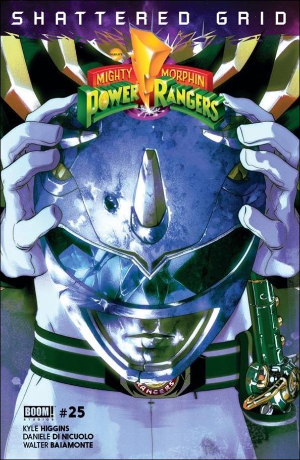Mighty Morphin Power Rangers issue 25-G Goni Montes "Blue Ranger" Cover