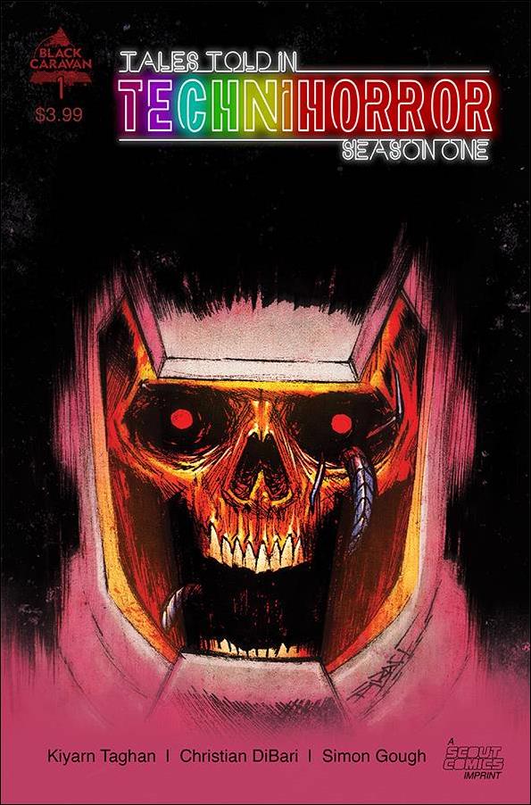 Tales Told in Technihorror issue 1 Astronaut Cover
