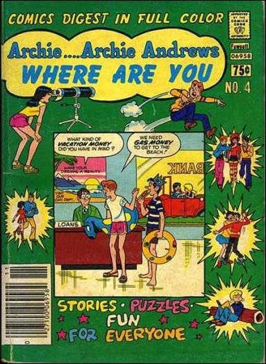 Archie…Archie Andrews, Where Are You Comics Digest Magazine issue 4
