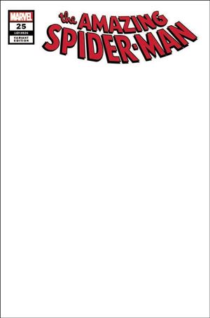 Amazing Spider-Man (2018) issue 25-E Blank/Sketch Cover