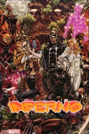 Inferno issue nn-B Mark Brooks Direct Market Cover