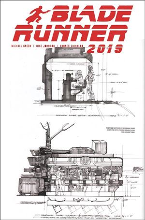 Blade Runner 2039 issue 10-C Syd Mead Cover