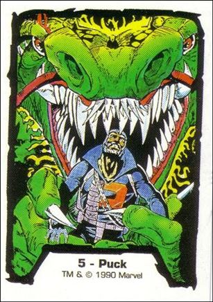 Jim Lee Series 1 (Base Set) card 5 Puck