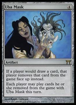 Magic the Gathering: Champions of Kamigawa (Base Set) card 272 Uba Mask