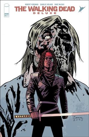 Walking Dead Deluxe issue 96-C Sean Phillips Connecting Cardstock Cover