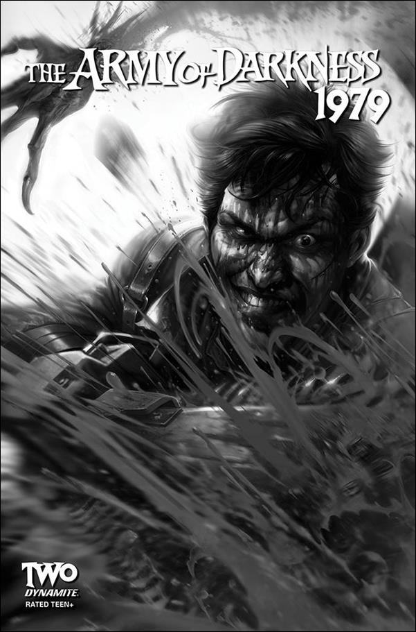 Army of Darkness 1979 issue 2-L Francesco Mattina 1:25 Black & White Cover