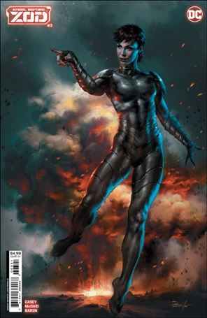 Kneel Before Zod issue 3-B Lucio Parrillo Cardstock Cover