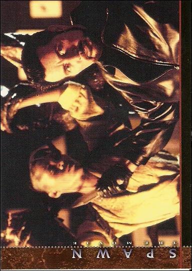 Spawn: The Movie (Base Set) card 55 A Blade Against Wanda