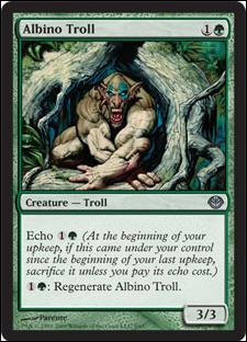 Magic the Gathering: Duel Decks: Garruk vs. Liliana (Base Set) card 3 Albino Troll