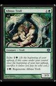 Magic the Gathering: Duel Decks: Garruk vs. Liliana (Base Set) card 3 Albino Troll