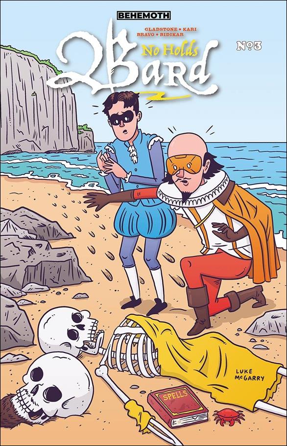 No Holds Bard issue 3-B Luke McGarry Cover