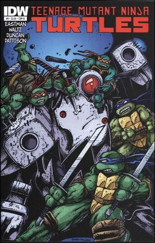 Teenage Mutant Ninja Turtles (2011) issue 9-B Kevin Eastman 1:5 Cover