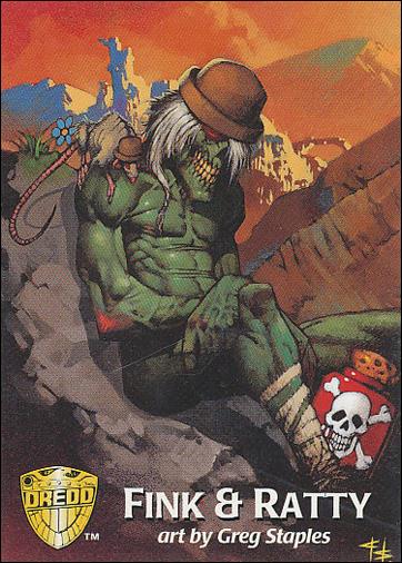 Judge Dredd: The Movie (Base Set) card 44 Fink & Ratty