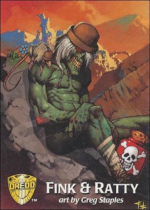 Judge Dredd: The Movie (Base Set) card 44 Fink & Ratty