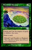 Magic the Gathering: Planeshift (Base Set) card 92 Skyshroud Blessing