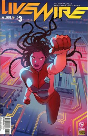 Livewire issue 3-D Paulina Ganucheau Pre-Order Cover