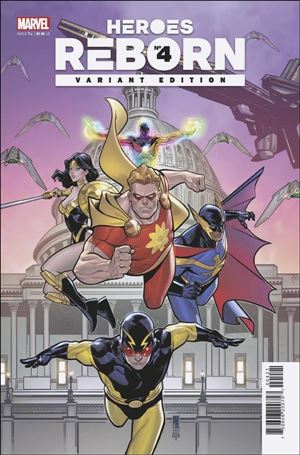 Heroes Reborn (2021) issue 4-E Paco Medina 1:25 Cover