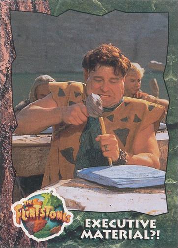 Flintstones: The Movie (Base Set) card 29 Executive Material?!