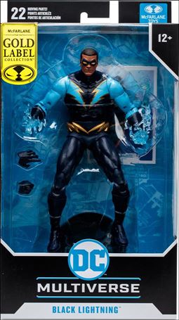 McFarlane DC Multiverse (Gold Label) issue NN 50 Black Lightning  (Final Crisis)