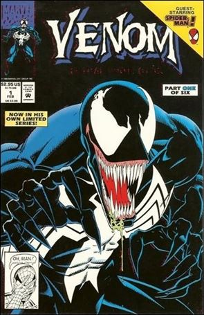 Venom: Lethal Protector (1993) issue 1-C Black Misprint Cover