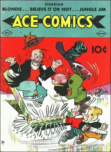 Ace Comics issue 9 Katzenjammer Kids, Pete the Tramp, & Barney Google