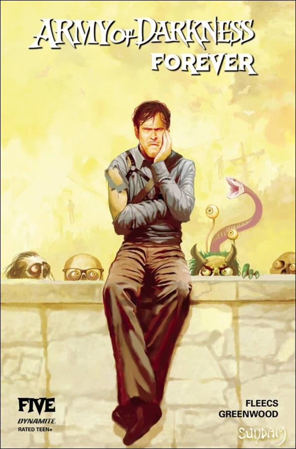 Army of Darkness Forever issue 5-B Arthur Suydam Cover
