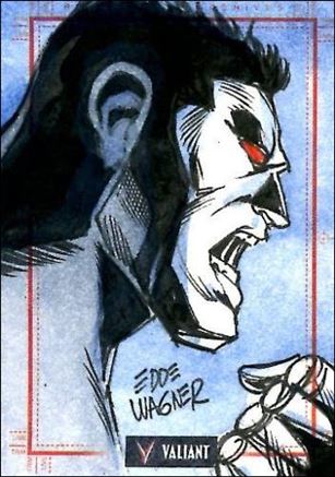 2013 Valiant Comics Preview Trading Card Set (Sketch Card Subset) card EW-05