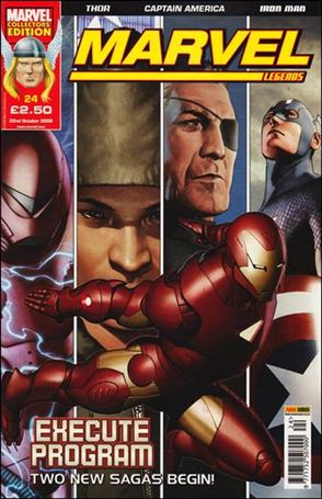 Marvel Legends (UK) issue 24 Cardstock Cover
