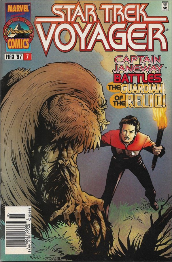 Star Trek: Voyager issue 7-B Newsstand Edition / Price Variant