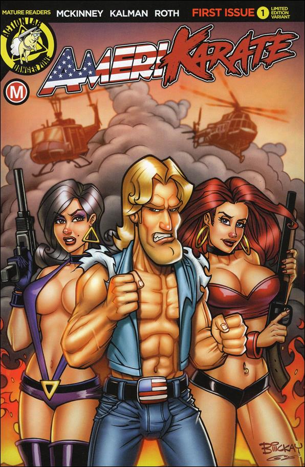 Amerikarate issue 1-C Bill McKay Cover 1/1500