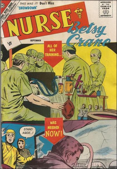 Nurse Betsy Crane issue 18-B UK Price Cover
