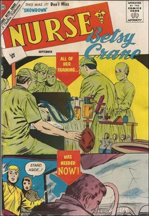 Nurse Betsy Crane issue 18-B UK Price Cover