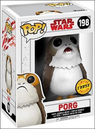 POP! Star Wars figure 198-B Porg (Open Mouth) Chase