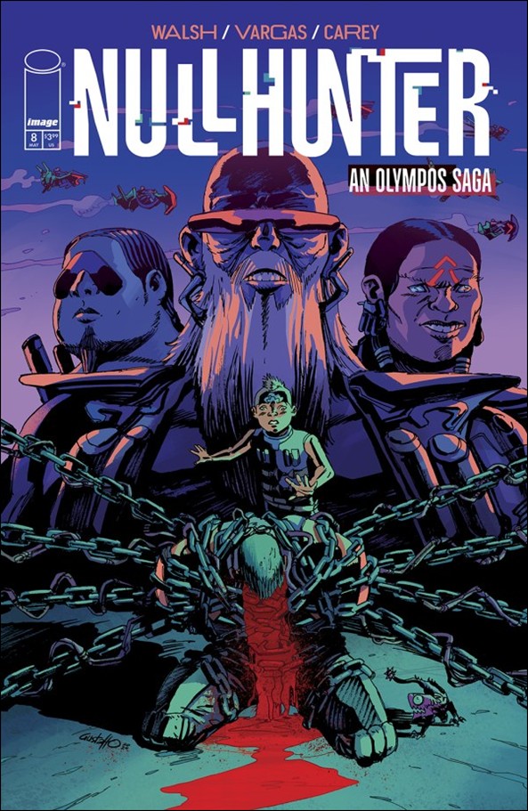 Nullhunter issue 8-B Gustaffo Vargas Cover