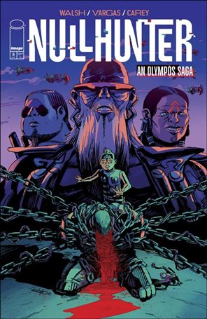 Nullhunter issue 8-B Gustaffo Vargas Cover