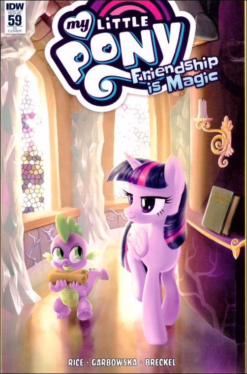 My Little Pony: Friendship is Magic issue 59-C Thom Zahler 1:10 Cover