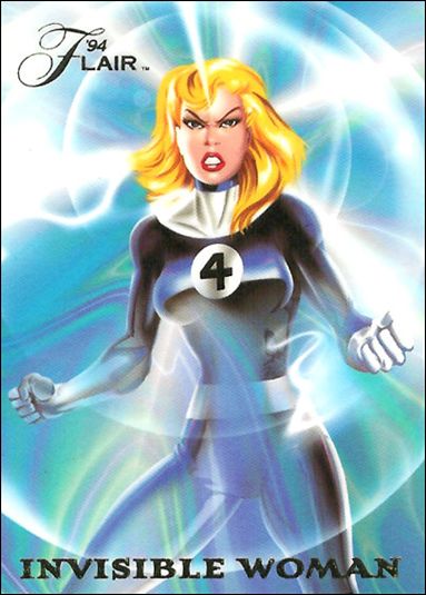Marvel Annual Flair '94 (PowerBlast Subset) card 17 Invisible Woman
