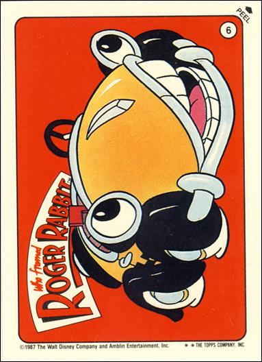 Who Framed Roger Rabbit? (Sticker Subset) card 6