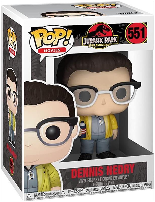 POP! Movies figure 551 Dennis Nedry