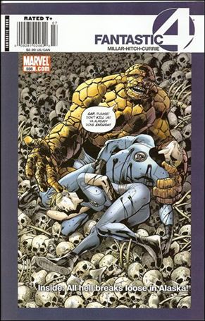 Fantastic Four (1961) issue 556-B Newsstand Edition Bordered Cover