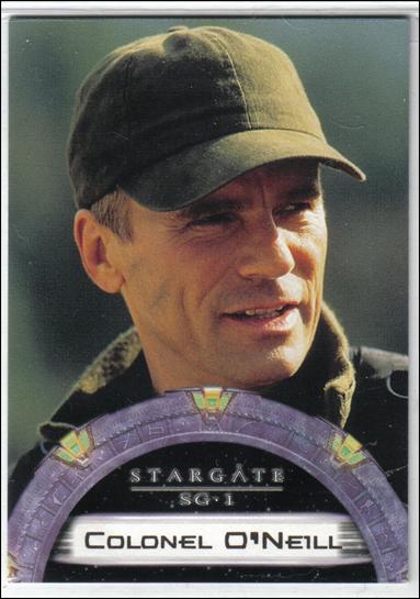 Stargate SG-1 Preview - AU (Promo) card AU1 Colonel O'Neill