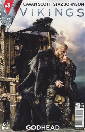Vikings: Godhead issue 3-C Sitting Photo Cover
