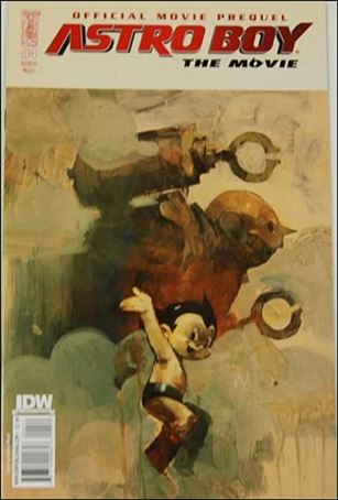 Astro Boy the Movie Official Movie Prequel  issue 4-B Ashley Wood Cover