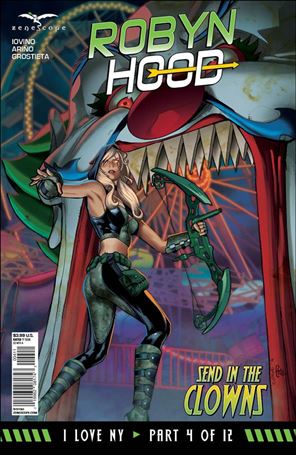 Robyn Hood: I Love NY issue 4 Salvatore Cuffari Cover