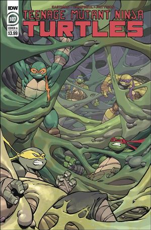 Teenage Mutant Ninja Turtles (2011) issue 107 Nelson Daniel Cover