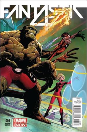 Fantastic Four (2014) issue 1-B Jerome Opena 1:50 Cover