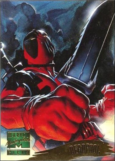 1995 Marvel Masterpieces (Base Set) card 120 Deadpool